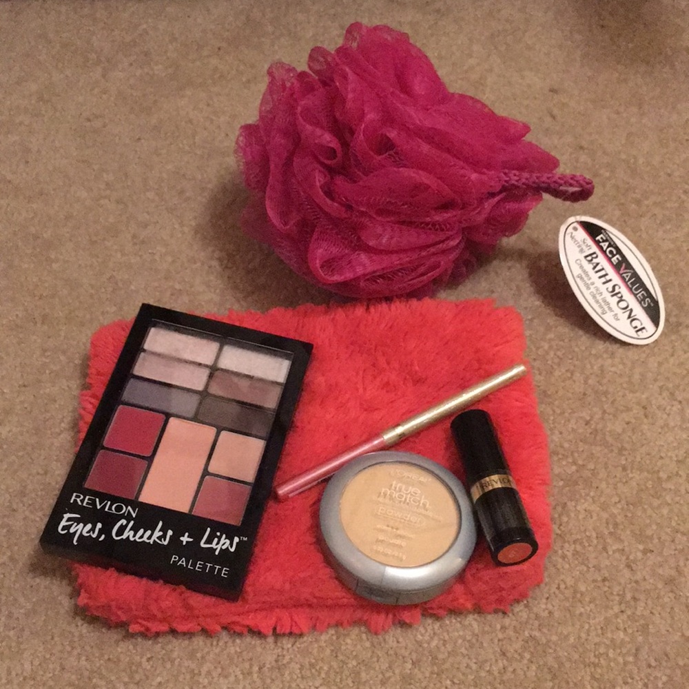 L’Oréal lipliner true match powder revlon lipstick